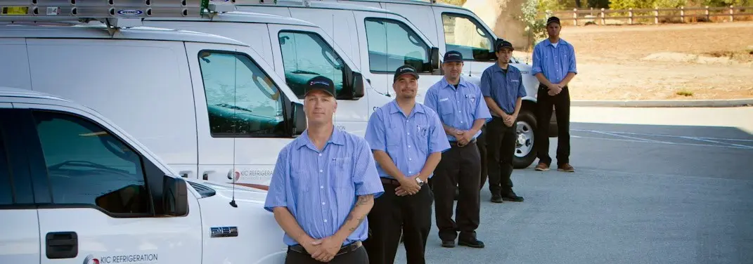 KIC Refrigeration crew ready for Mini Split Repair jobs across Big Bear City